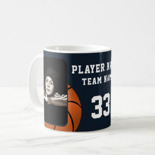 Basketballspieler Name Nummer Team 2 Fotos Kaffeetasse