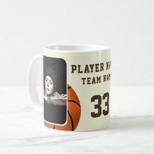 Basketballspieler Name Nummer Team 2 Fotos Kaffeetasse