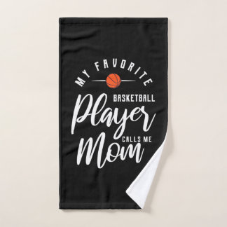 Basketballspieler ruft mich Mama an Handtuch