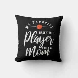 Basketballspieler ruft mich Mama an Kissen