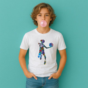 Basketballspieler T-Shirt