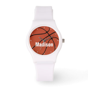 Basketballspieler/Trainer für individuelle Textspo Armbanduhr