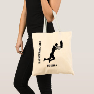 Basketballspielerin Mädchen, Basketball Mädchen Ge Tragetasche