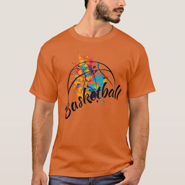 Basketballspielgeräte T-Shirt (Vorderseite)