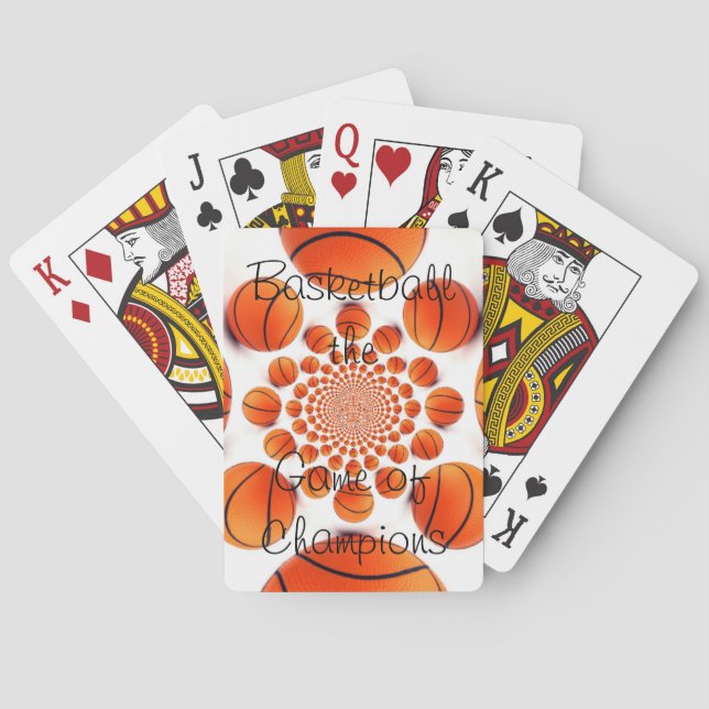 Basketballspielkarten Spielkarten (Rückseite)