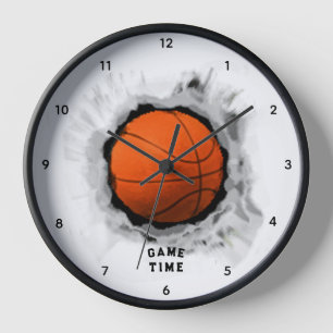 Basketballspielzeit Uhr