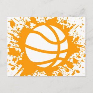 Basketballsplatz Postkarte