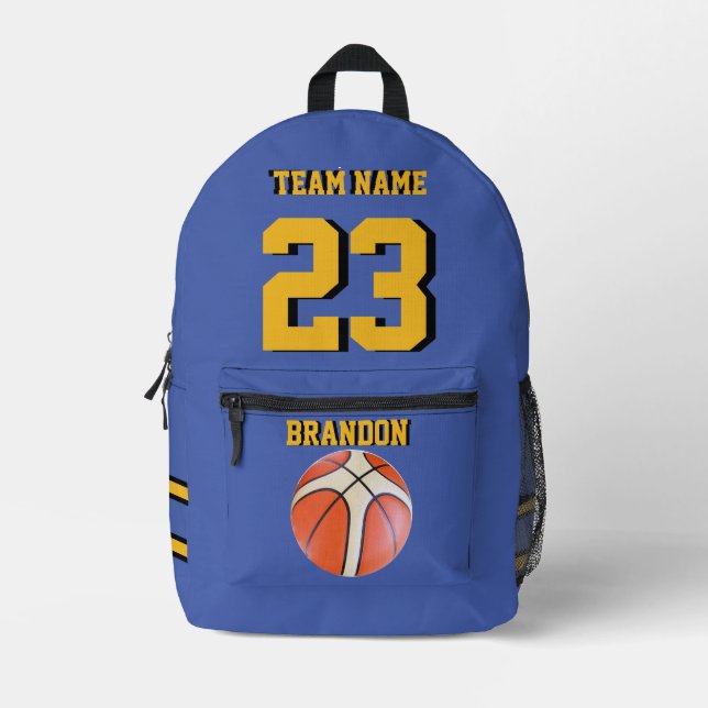 Basketballsport im Rucksack Senior Night (Vorderseite)