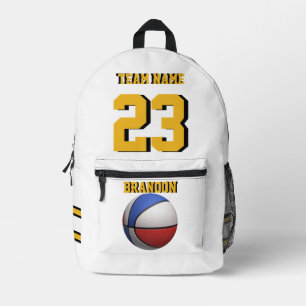 Basketballsport mit Rucksack-Jungen Bedruckter Rucksack