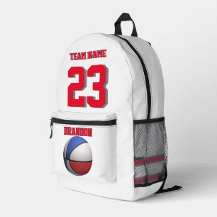 Basketballsport mit Rucksack-Kinder Bedruckter Rucksack