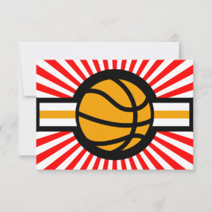 Basketballstar Einladung
