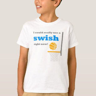BasketballSwish scherzt T - Shirt