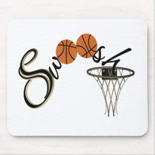 BasketballSwoosh Mousepad