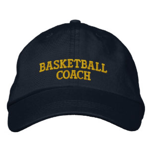 Basketballtrainer bestickt bestickte baseballkappe