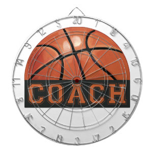 Basketballtrainer Dartscheibe