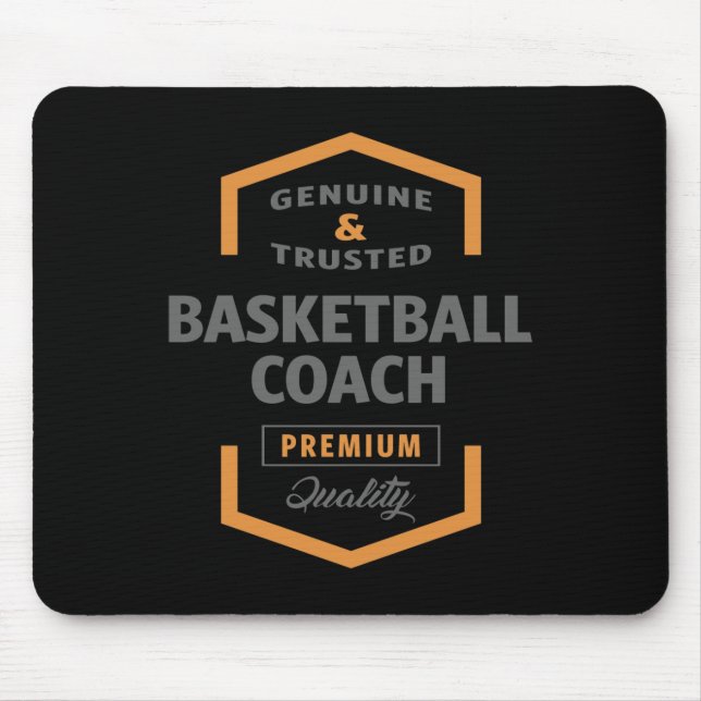 Basketballtrainer Mousepad (Vorne)