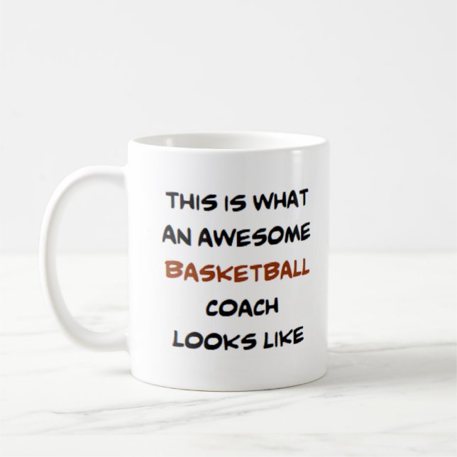 Basketballtrainer, phantastisch kaffeetasse (Links)
