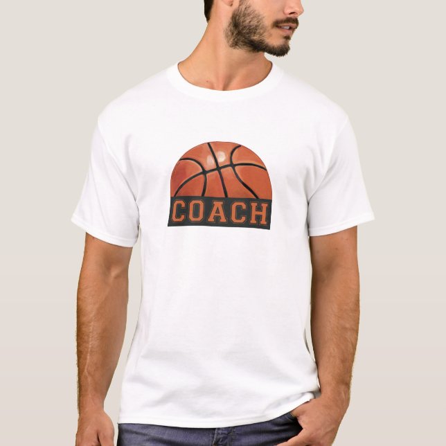 Basketballtrainer T-Shirt (Vorderseite)