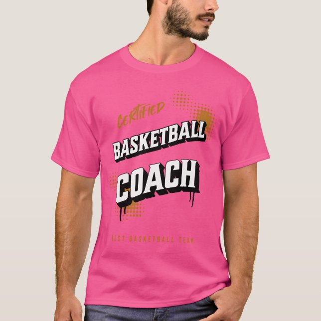 Basketballtrainer T-Shirt (Vorderseite)