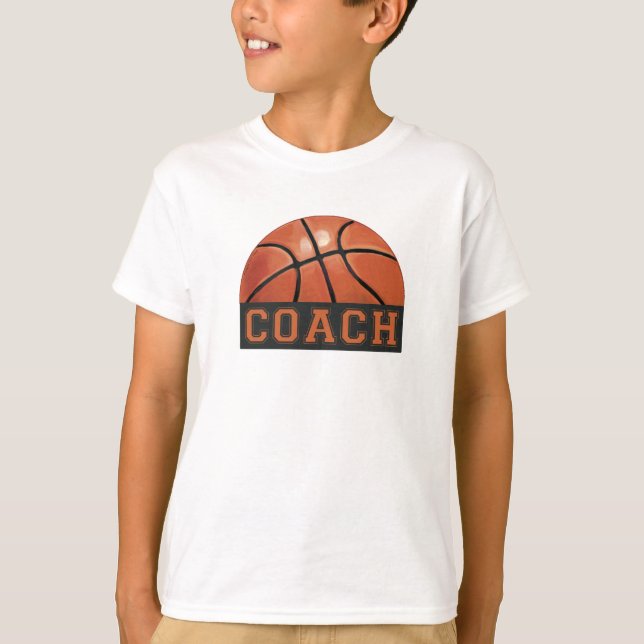 Basketballtrainer T-Shirt (Vorderseite)