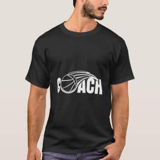 Basketballtrainer trainiert Basketballspieler Trai T-Shirt