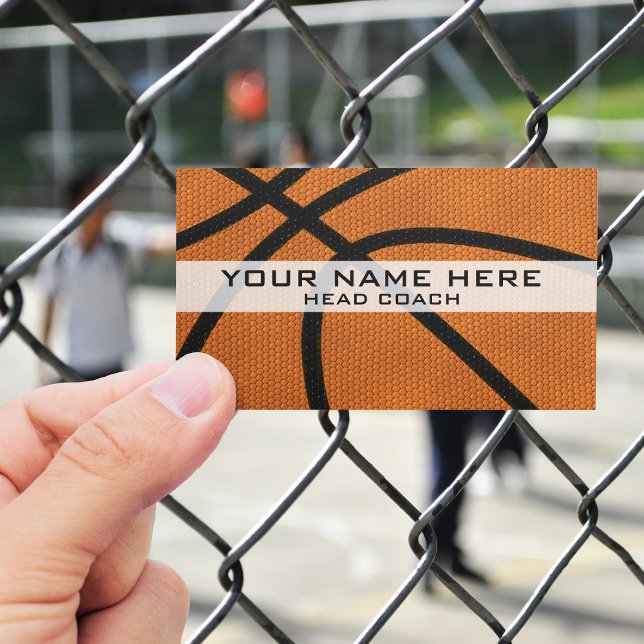 Basketballtrainer Visitenkarte (Von Creator hochgeladen)