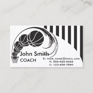 Basketballtrainer Visitenkarte