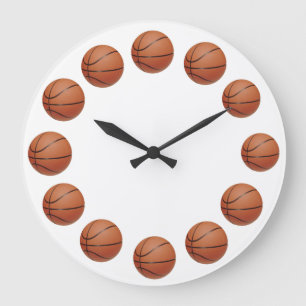 Basketballuhr Große Wanduhr