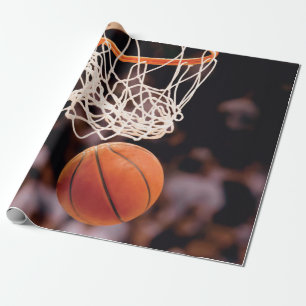 Basketballvermessung Geschenkpapier