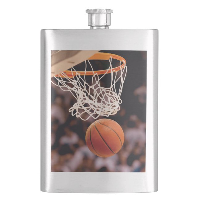 Basketballwertung Flachmann (Vorderseite)