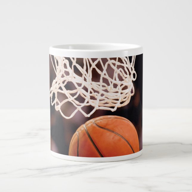 Basketballwertung Jumbo-Tasse (Vorderseite)