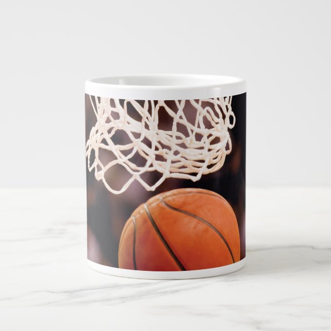 Basketballwertung Jumbo-Tasse (Vorderseite)