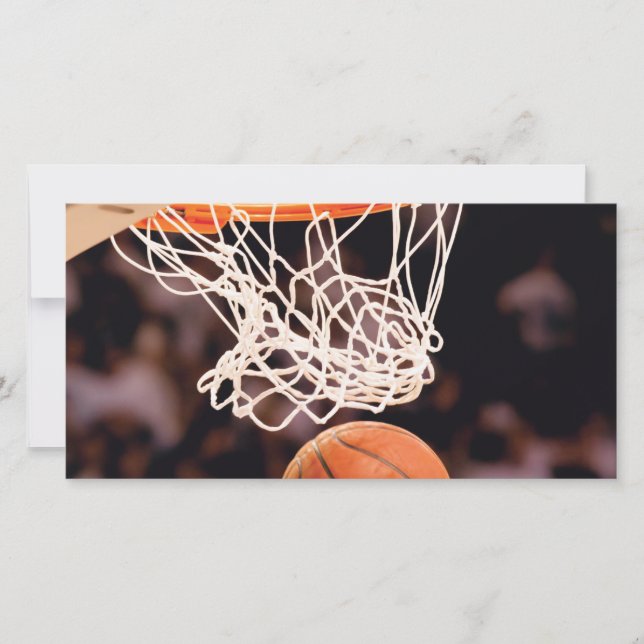 Basketballwertung Karte (Vorderseite)