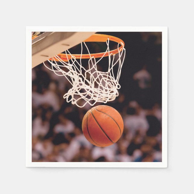 Basketballwertung Serviette (Vorderseite)