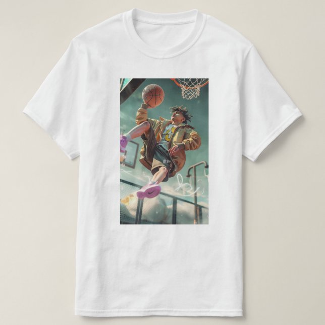 BASKET'S AURA T-Shirt (Design vorne)