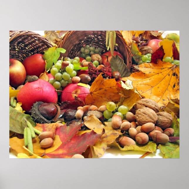 Baskets full of Autumn Poster (Vorne)