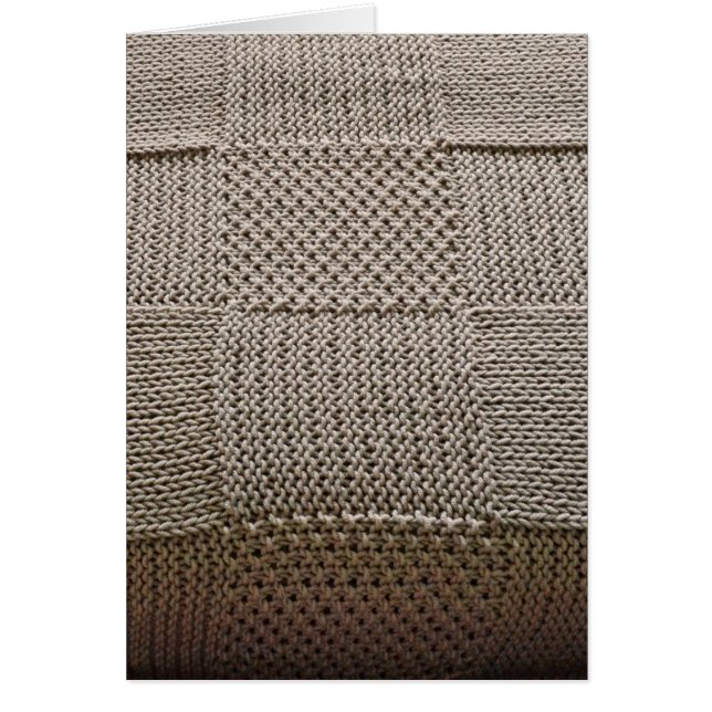 Basketweave Patchwork Strick von Shirley Taylor (Vorne)