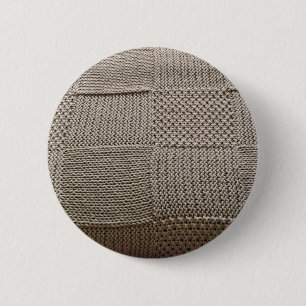 Basketweave Patchwork Strick von Shirley Taylor Button