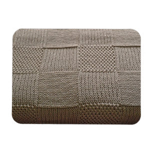 Basketweave Patchwork Strick von Shirley Taylor Magnet
