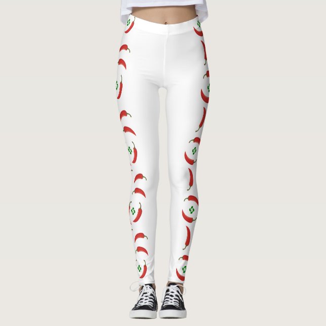 Baskische Piments Leggings (Vorderseite)