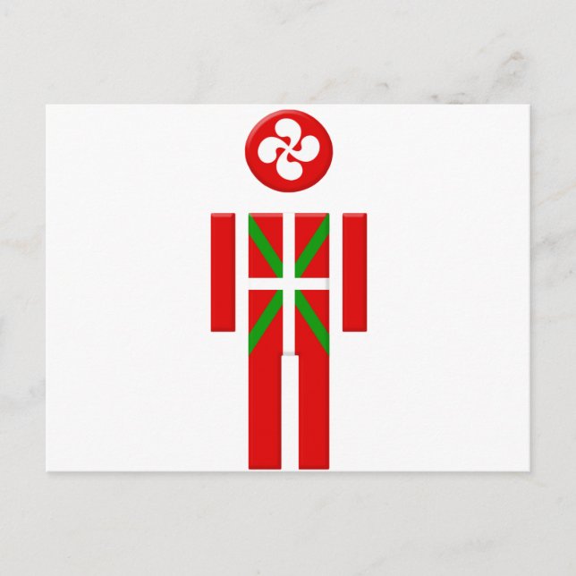 Baskischer Junge, Euskadi Postkarte (Vorderseite)