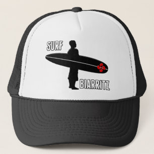 Baskischer Surfer Biarritz Truckerkappe
