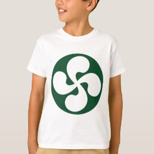 Baskisches Kreuz extrudiert T-Shirt