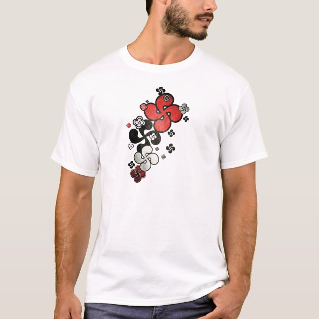 Baskisches Kreuz T-Shirt (Vorderseite)