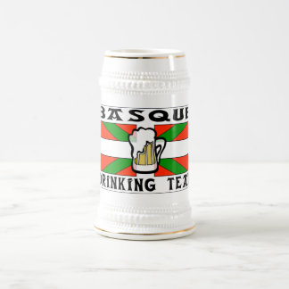 Baskisches trinkendes Team-Bier Stein Bierglas