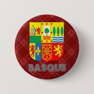 Baskisches Wappen Button