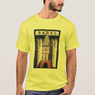 Basler Vintage Reiseplakat T-Shirt
