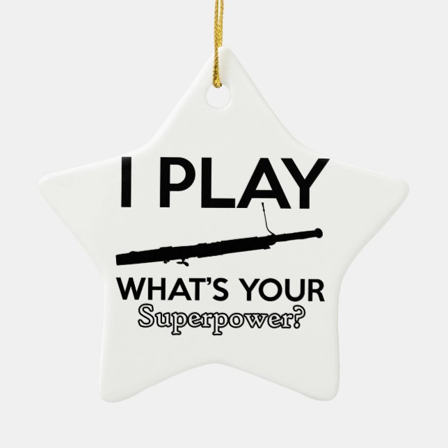 basoon keramik ornament (Vorne)