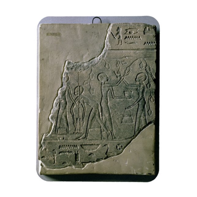Basrelief der Priesterinnen Trauben der Ansammlung Magnet (Vertikal)