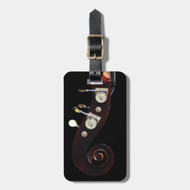 Bass 2 cd ltcna gepäckanhänger (Vorderseite vertikal)